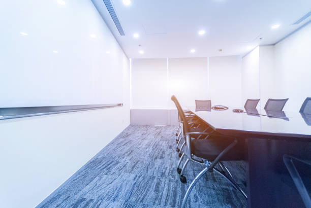 istock Modern board room stock photo 1394121105