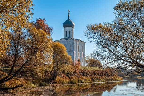 istock Church of the Intercession on the Nerl 1394129575