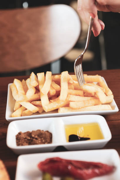 istock Traditional turkish breakfast table with mixed foods. 1394131535