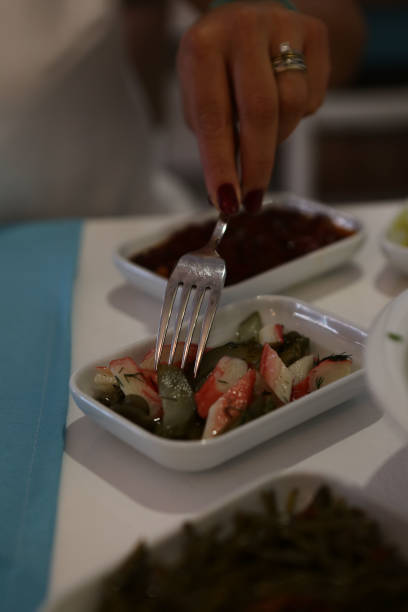 istock Traditional Turkish meze and appetizers. 1394131991