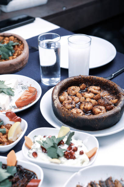 istock Traditional Turkish meze and appetizers. 1394132619