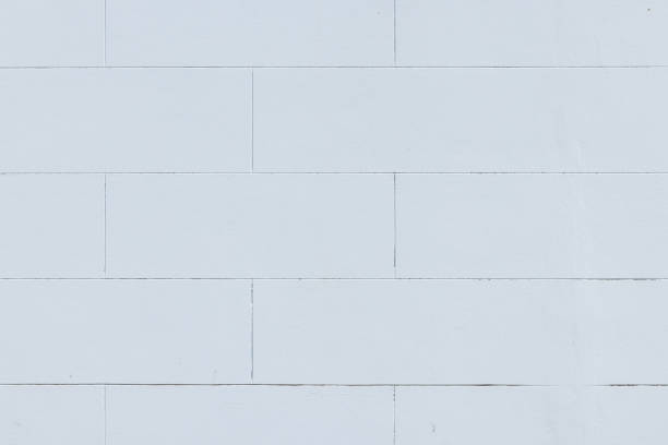 istock Part of a blue concrete block wall 1394136421