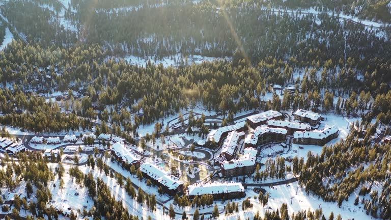 Northstar Lodge Aerial Shot