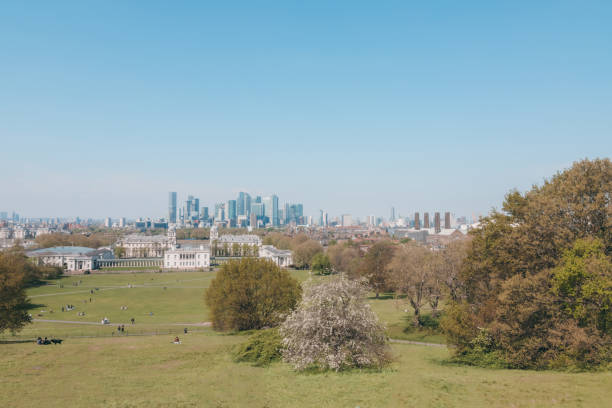 istock Canary Wharf - view from Greenwich park 1394138055