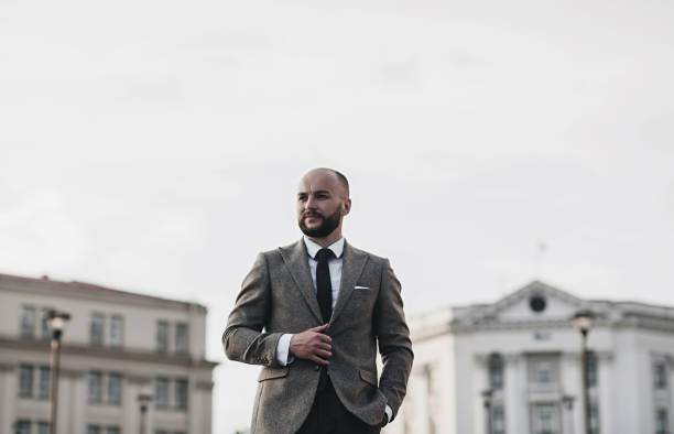istock Handsome business man outdoors 1394144700