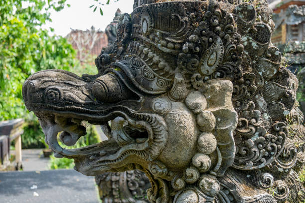 istock old statue of mithycal creature on bali, indonesia 1394144836