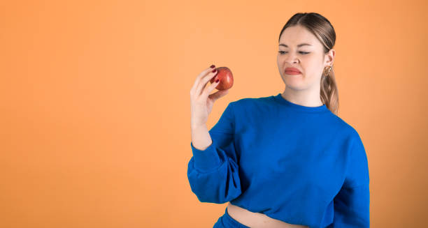 istock I don't want to eat fruit. 1394150084