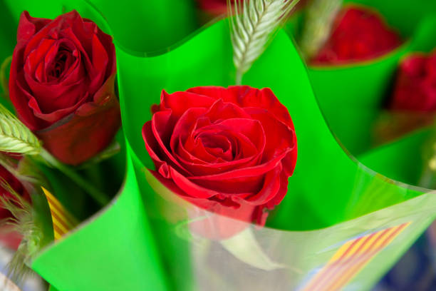 Bouquet red roses