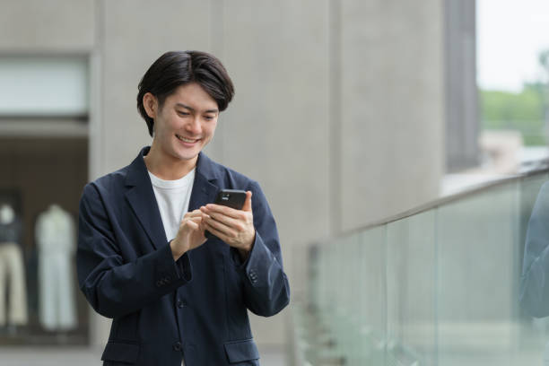 istock Image of men with smartphones and IoT 1394154609