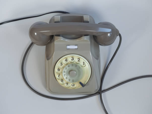 istock Vintage rotary dial telephone 1394161731