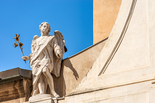 Column of the Immaculate Conception, Spanish Steps, Rome, Italy