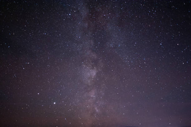 Milky Way Background stock photo