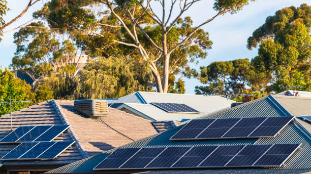 istock House roof with solar panels installed 1394199256