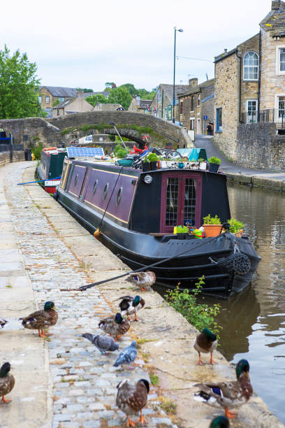 istock Skipton Canal Basin, Skipton, North Yorkshire, England, UK 1394200854