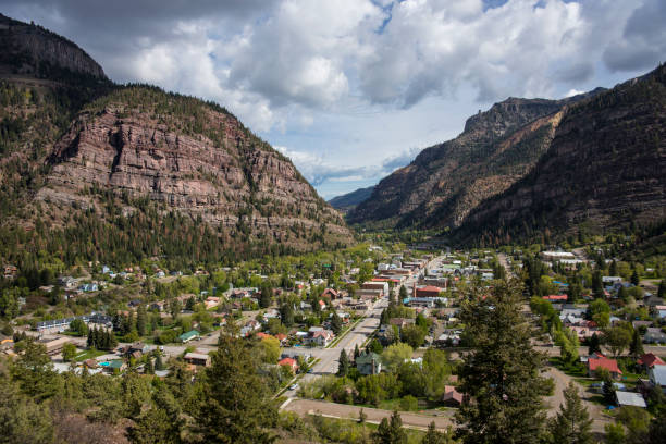 istock View overlooking Ouray, Colorado 1394201139