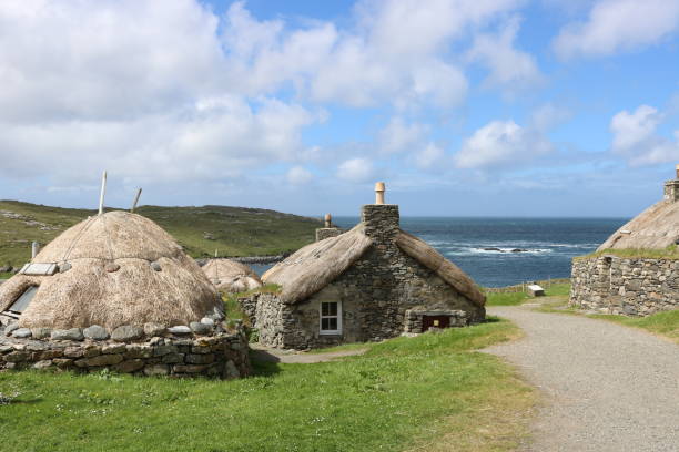 isola di lewis - hebrides foto e immagini stock