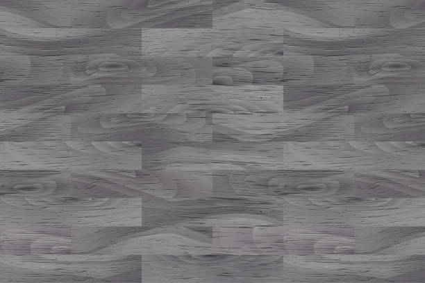 リアルなグレーの木目テクスチャの水平背景。木製の厚板模様、板、自然な濃い灰色の床または壁の質感。インテリアデザイン、家の装飾、ウェブ、壁紙のためのベクトルウッドプリント - house home interior wood indoors点のイラスト素材／クリップアート素材／マンガ素材／アイコン素材