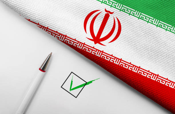 istock Flag of Iran and check mark 1394204326