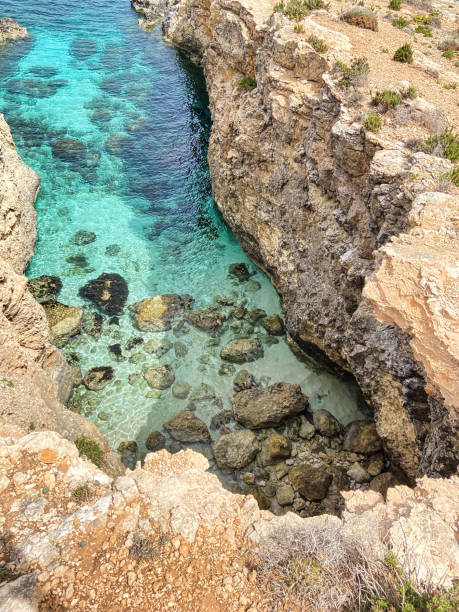 istock Small Bay near bue lagoon Malta 1394204385