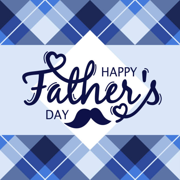 Happy fathers day vector retro card Happy Father’s Day greeting card design template. Calligraphy retro gentleman fathers day poster. gentlemens club stock illustrations