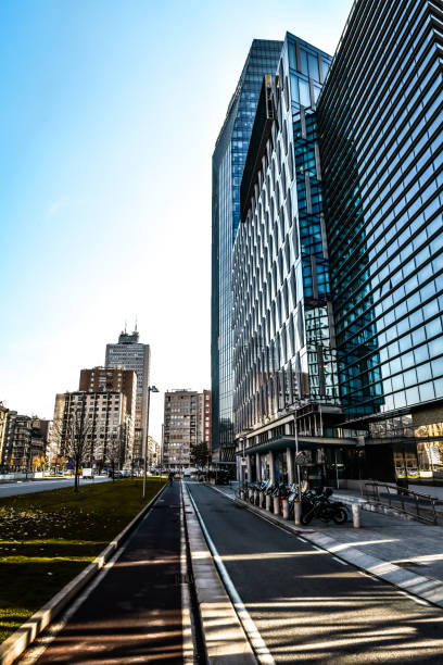 istock Famous Milan Financial District 1394209356