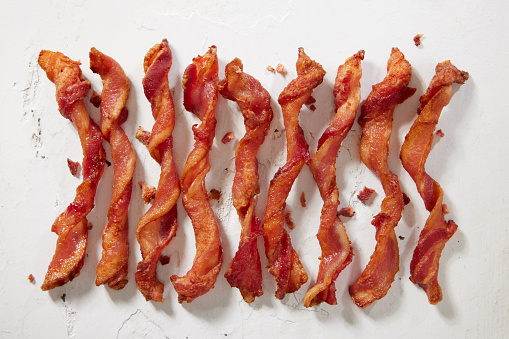 Spiraled  Thick Cut Bacon