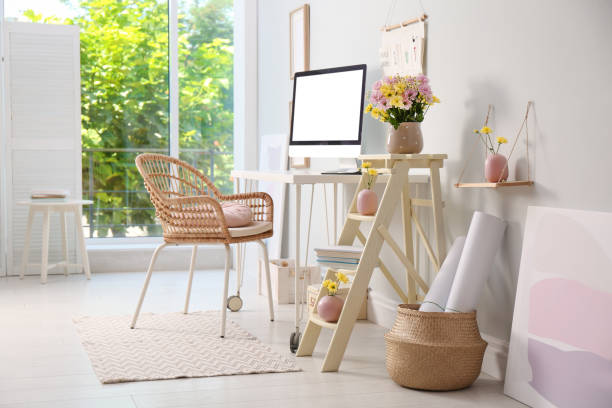 Wicker Table Computer 780+ Screen Wicker Stock Photos, Pictures & Royalty-Free Images - iStock
