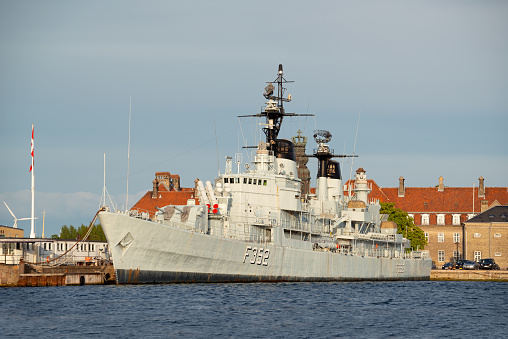 Copenhagen / Denmark - 22.09.2016: The old Danish Naval Base \