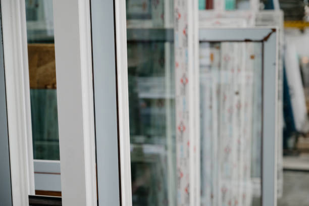 istock UPVC Window and Door Manufacturing, Plastic Window Factory 1394228497