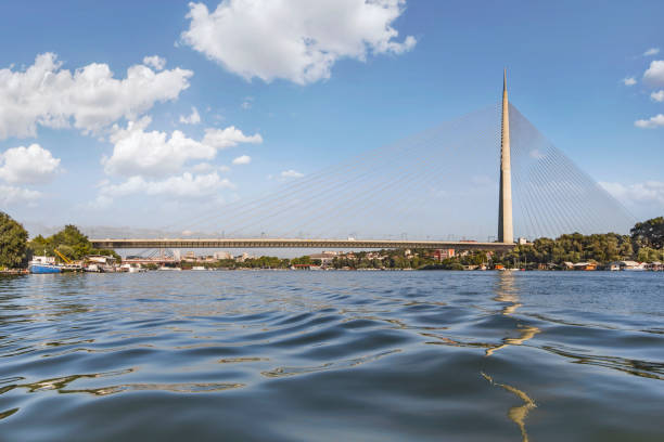 istock Bridge Over Ada - Ada Ciganlija - Belgrade - Serbia 1394230237