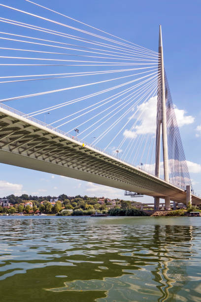 istock Bridge Over Ada - Ada Ciganlija - Belgrade - Serbia 1394233201