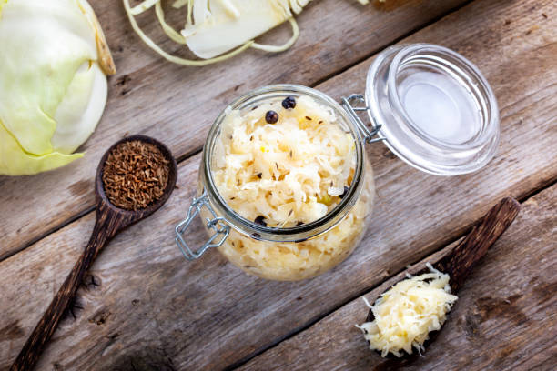 istock Homemade sauerkraut 1394235555
