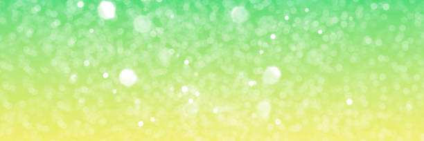istock Summer green sparkling glitter bokeh background banner 1394239126