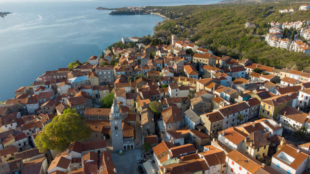 istock City Omisalj on island Krk from above 1394240565
