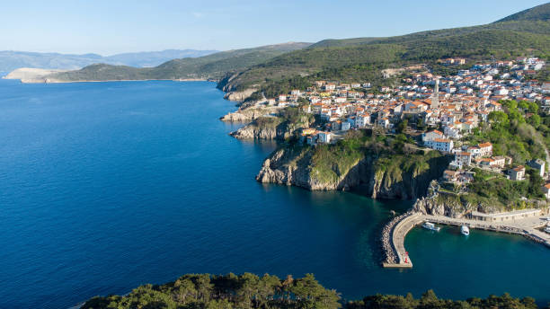 istock Vrbnik city on island Krk, Croatia 1394240584