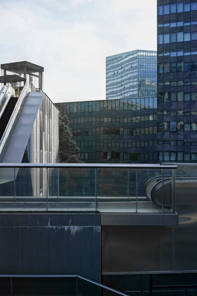 istock Escalator in a residential area 1394243235