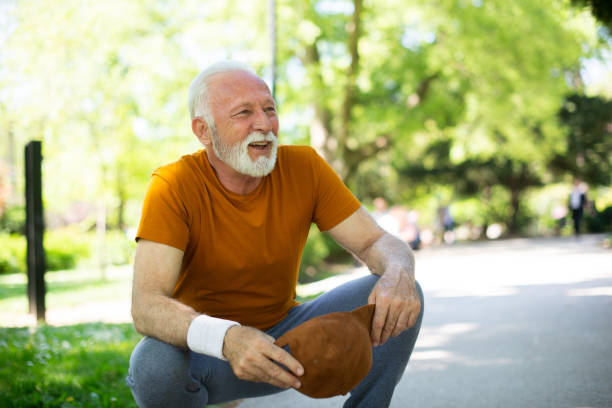 istock Portrait of active senior man 1394253891