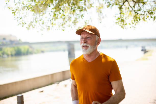 istock Portrait of active senior man 1394253972