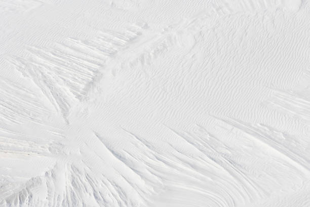 istock Close-up view of patterns in gypsum sand 1394254299