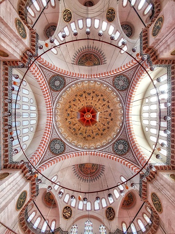 Suleymanie Mosque , Ceiling