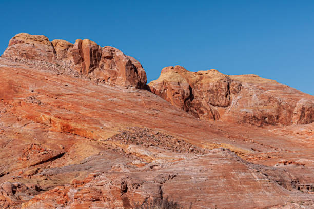 istock Flat rocket launching flank of mountain, Valley of Fire, Nevada, USA 1394279042