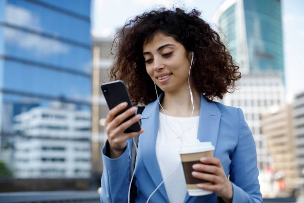 istock Young businesswoman communting to work 1394289059