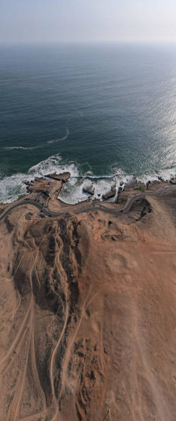 istock Aerial view of Morro Solar in Chorrillos. 1394294848