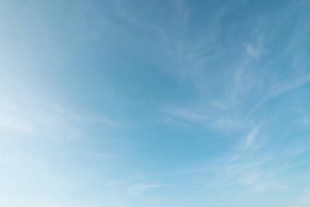 istock Summer blue sky cloud gradient light white background. Beauty clear cloudy in sunshine calm bright winter air bacground. Gloomy vivid cyan landscape in environment day horizon skyline view spring wind 1394300049