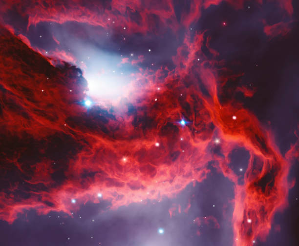 istock Distant nebula in far away galaxy 1394301004