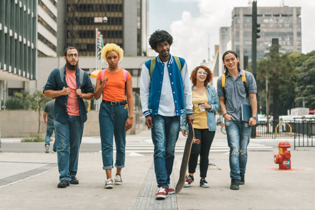 istock Multi-ethnic group of teenagers 1394305821