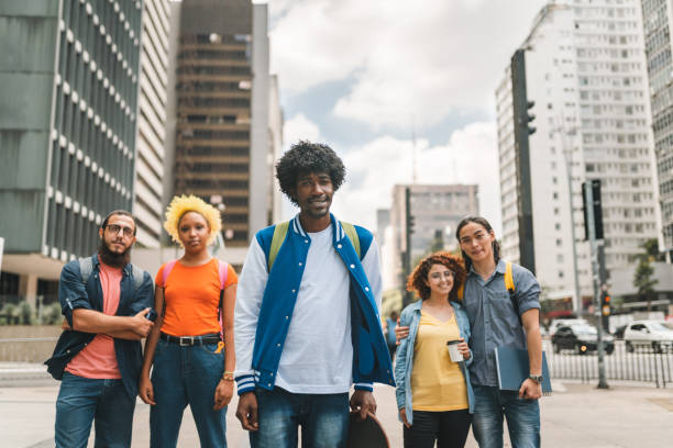 istock Students on Avenida Paulista in Sao Paulo 1394307471