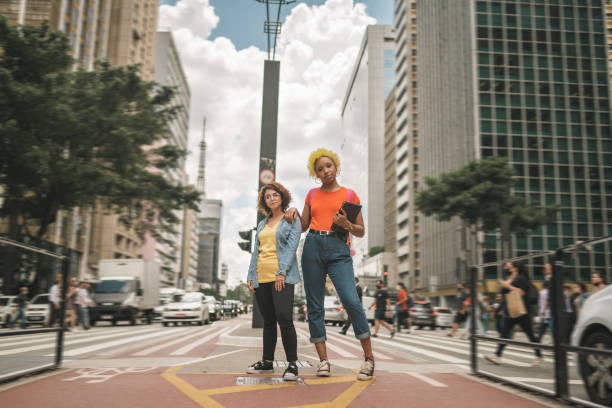 istock Students on Avenida Paulista in Sao Paulo 1394307484