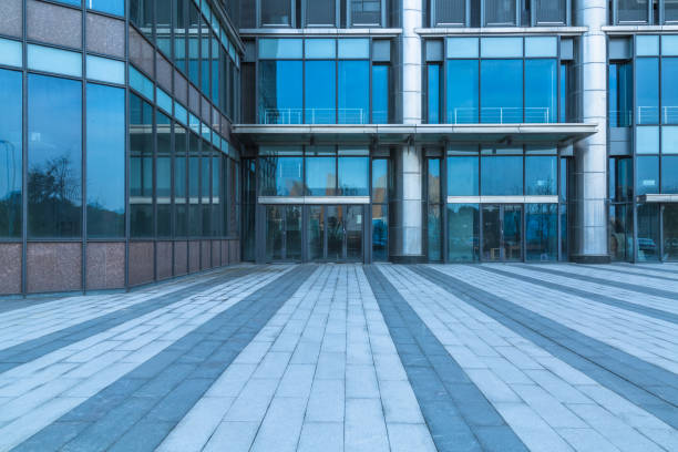 istock modern office building outdoors in the downtown 1394307966