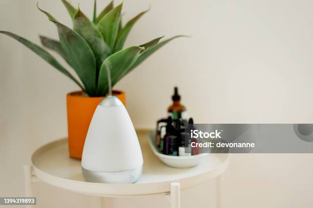 Essential Oil Aromatherapy Diffuser Stock Photo - Download Image Now - Aromatherapy Diffuser, Essential Oil, Aromatherapy
